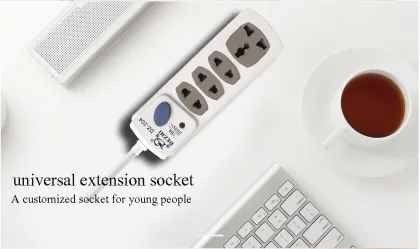 4 Way Power Extension Socket - Multifunction Plugs and Sockets Switch Electric Socket Outlet
