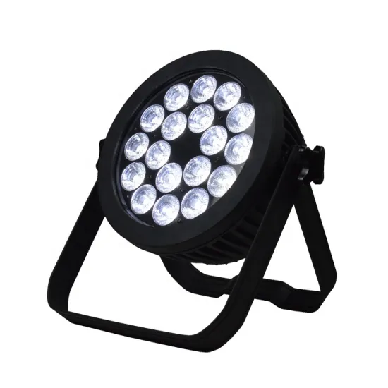 Wireless Battery-Powered LED Par Lights: Affordable Amber & White Waterproof DJ Stage Lighting