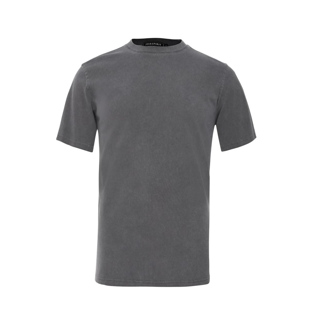 Grey short-Sleeved Men's Top