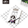 Estilo de perro adorable personalizado lindo A5 Portapapeles Atinden Notorbook de hojas sueltas Diario de tapa dura