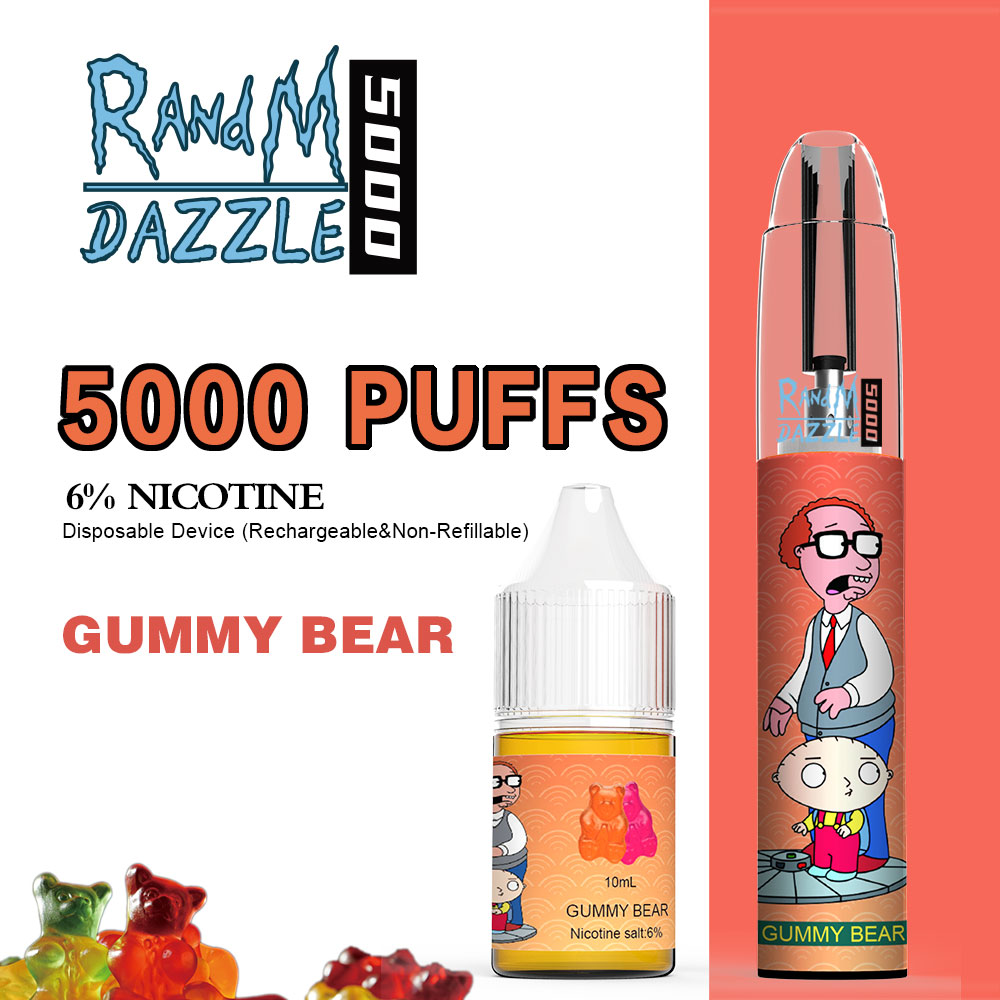 Rechargeable Disposable Vapes Product Randm Daz