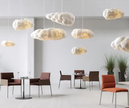 JYLIGHTING Modern White Cloud Chandelier Light