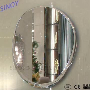 Supply 4mm Silver Mirror Glass for Bathroom Using From Shandong Mirror Plant