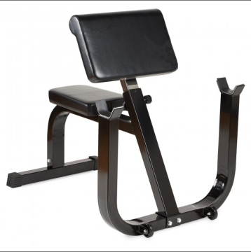Doublewin Fitness Preacher Curl Bench untuk Latihan Barbell