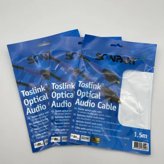 Factory sell laminated bag for mobile phone cable data access of  laminated bag