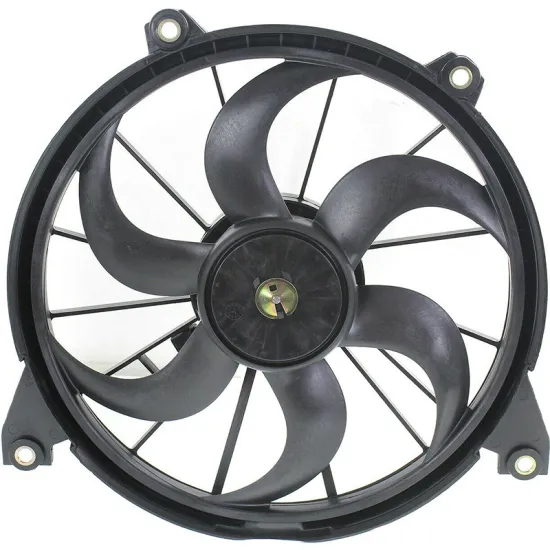 Chrysler Dodge Journey AC Radiator Condenser Cooling Fan Assembly (JUCV 68057238AA 68102116AA 68057237AA)