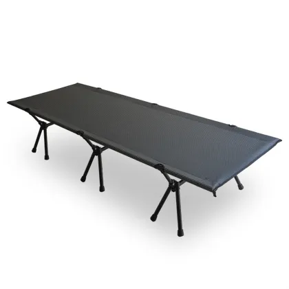 Oem Sports Hiking Accessories Aluminium Alloy Foldable Outdoor Folding Camp Bed For Vacation