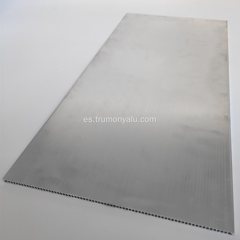 Tubos de aluminio superanchos y micro multipuerto