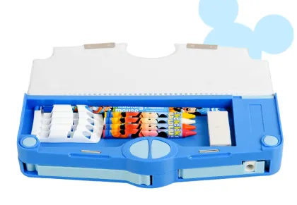 Cartoon Pencil Bag & Plastic Pencil Box