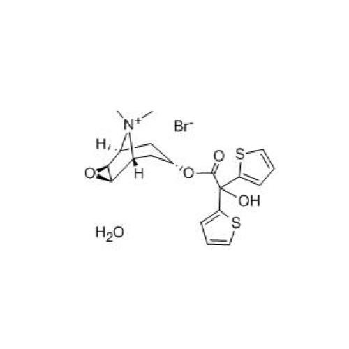 Antagonista muscarinico Idrato di bromuro di tiotropium CAS 139404-48-1