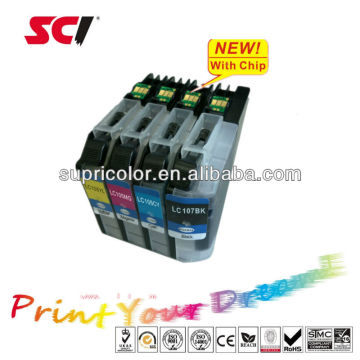 New Compatible Ink Cartridge LC 123 127 125XL with new chip for brother printer