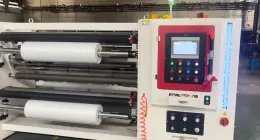 PE automatic slitting machine