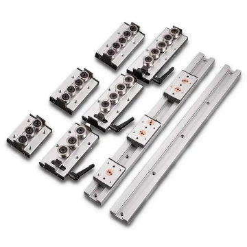SGR15 Double Axis Linear Guide with SGB Locking Roller Slider Aluminum Rail Track