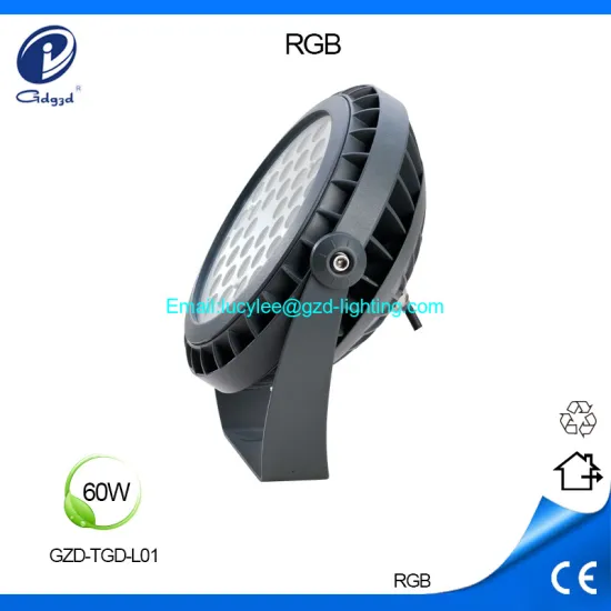 60W IP65 waterproof aluminum facade led flood light