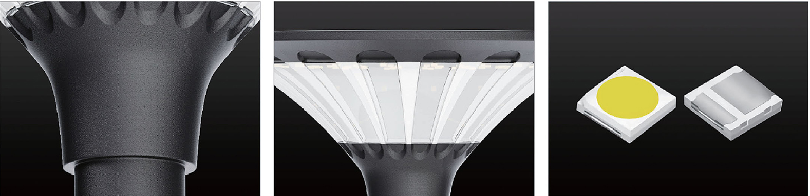 all in one led solar garden light accessories