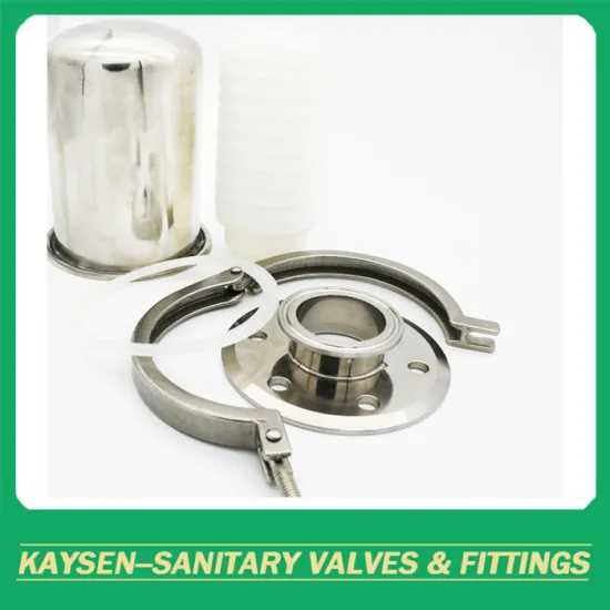 DIN Sanitary stainless steel rebreather valves