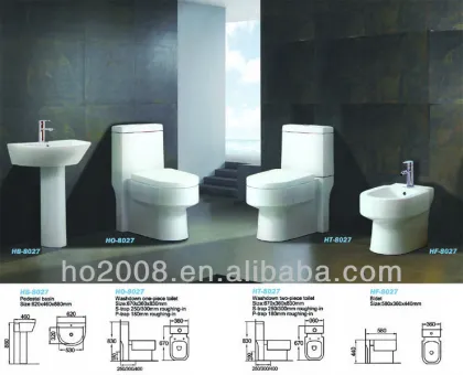 Ceramic Sanitary Ware Bathroom Sets