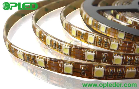 Yellow Led Strip Lights 12v Ip65 , Epistar 60 Led For Light Box