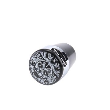 Customizable Round Car Metal Ashtrays with Built-in Lighters - Wholesale Options for Restaurants and Fashion Retail