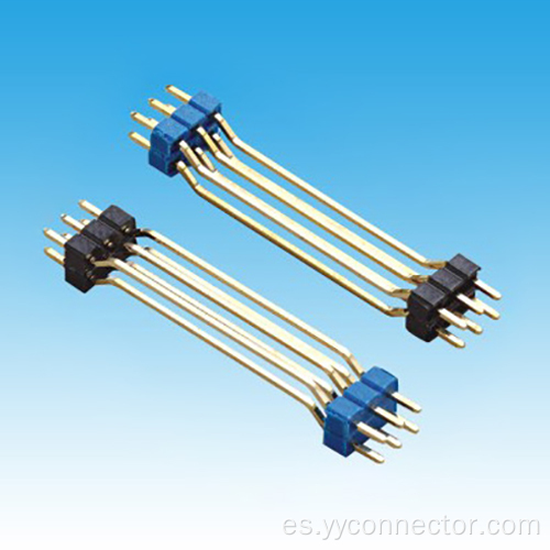 Conector de encabezado de doble pasador de 2.0 mm