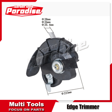 Extended Reach Edge Trimmer with Bent Flexible Shaft Pipe: Precision Tool for Hard-to-Access Areas
