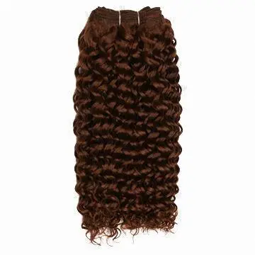 100% human hair Jerry curl hair weaves