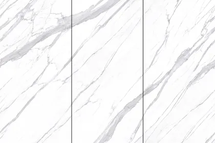 Forged marble Greek fish belly white