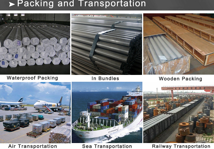 ss pipe packing and transportation