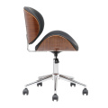 PU Covered Leisure Wood Chair Office
