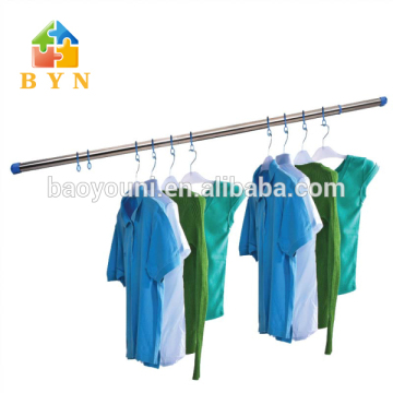 BYN extendable stainless steel clothes hanging rod DQ-0132-1