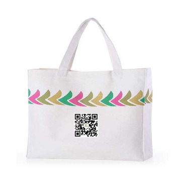2017 OEM High Quality Printed Eco-friendly Cotton Canvas Shopping Bag