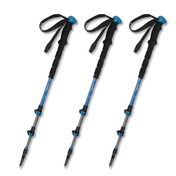 XTAP 3-Section Duralumin Hiking Telescopic Pole with Flip Lock and Anti-Shock System - New Hot Sale in Aluminium Trekking Gear