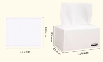 4Ply Virgin Wood/Bamboo Facial Tissue Custom Logo
