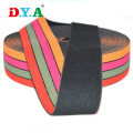 Aangepaste gestreepte Lurex Elastic Webbing 2 cm 3,8 cm 4 cm