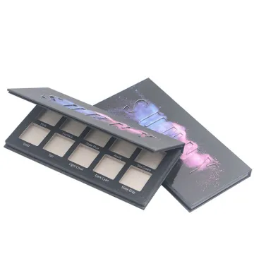 Eco cosmetic packaging eye shadow palette