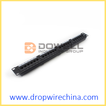 19" 24 Port Cat6 Patch Panel