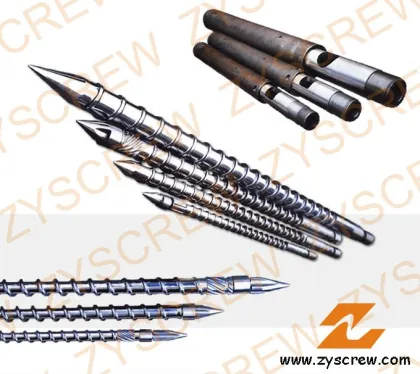 Screw Cylinder for Plastic Machines Use Additive Glass Fiber