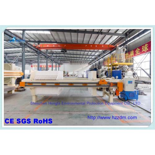 Industrial Recessed Hydraulic Filter Press