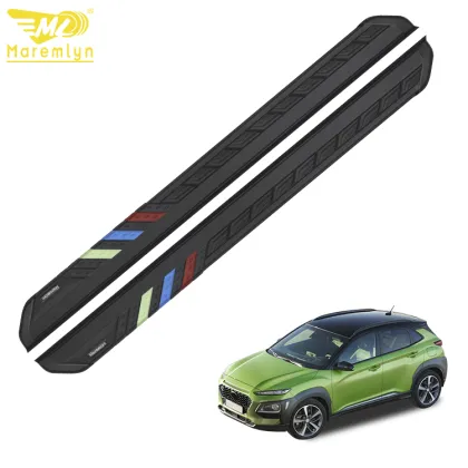 High Quality Double Layer Aluminum Alloy Running Board for Hyundai Kona