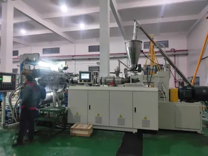 IET Machinery CPVC Plastic Extruder