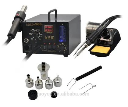 aoyue 968 soldering station 3 in 1 welding station