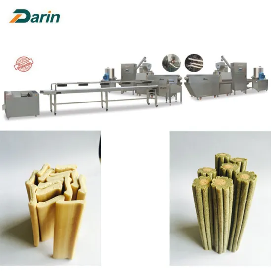Dental Delicious Twisted Dog Chews Extruding Line