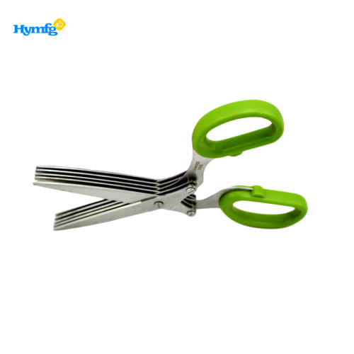 Mit 5 Edelstahlklingen Herb Scissors