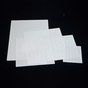 96% Alumina Ceramic Substrate Surface Polishing for Electronics