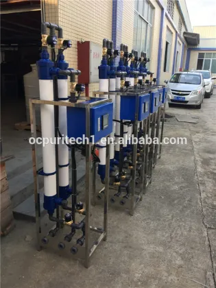 small 500Lph Ultrafiltration membrane machine
