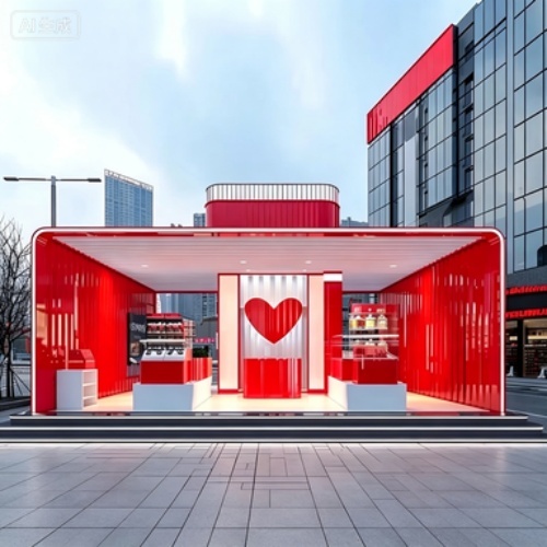 ‌Customizable Outdoor Prefab House | Modular Garden Office & Retail Kiosk | Waterproof Steel Structure Shop for Europe Market