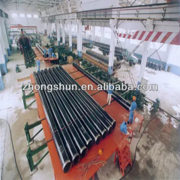 SSAW-EN10217 P235 steel pipe with3PE coating