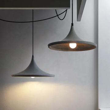 Industrial Concrete Hanging Lamp for Home and Restaurant Décor