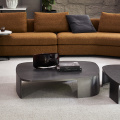 High quality rock plate metal coffee table