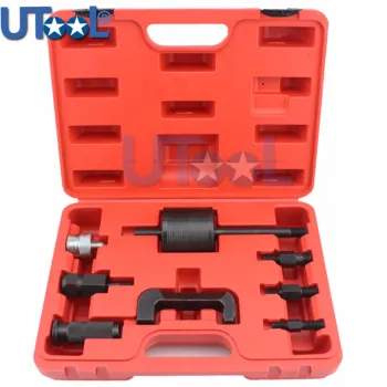 9pcs Diesel Injector Extractor Set with Common Rail Adaptor